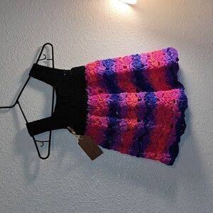 Handmade yarn dress size 3T